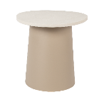 Cosidune sandy beige side table