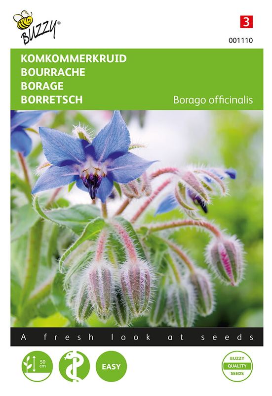 Buzzy® Komkommerkruid (Borage)