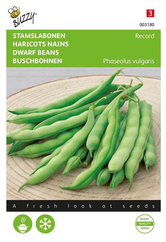 Buzzy® Stamslabonen Record verbeterde dubbel, zonder draad