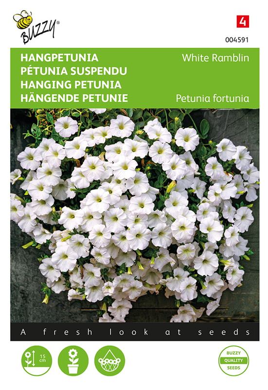Buzzy® Petunia fortunia White Ramblin