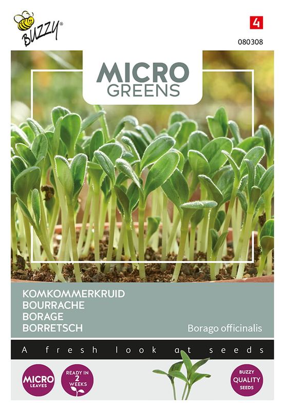 Buzzy® Microgreens Borage