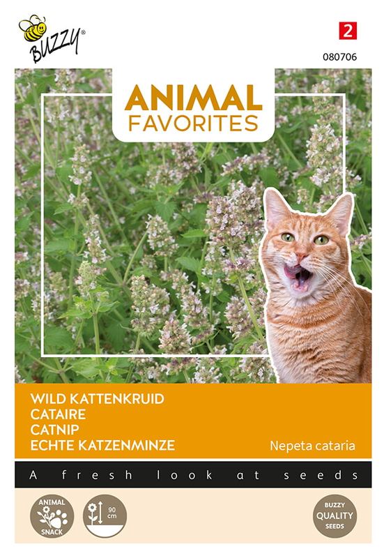 Buzzy® Animal Favorites, Kattenkruid - Katten