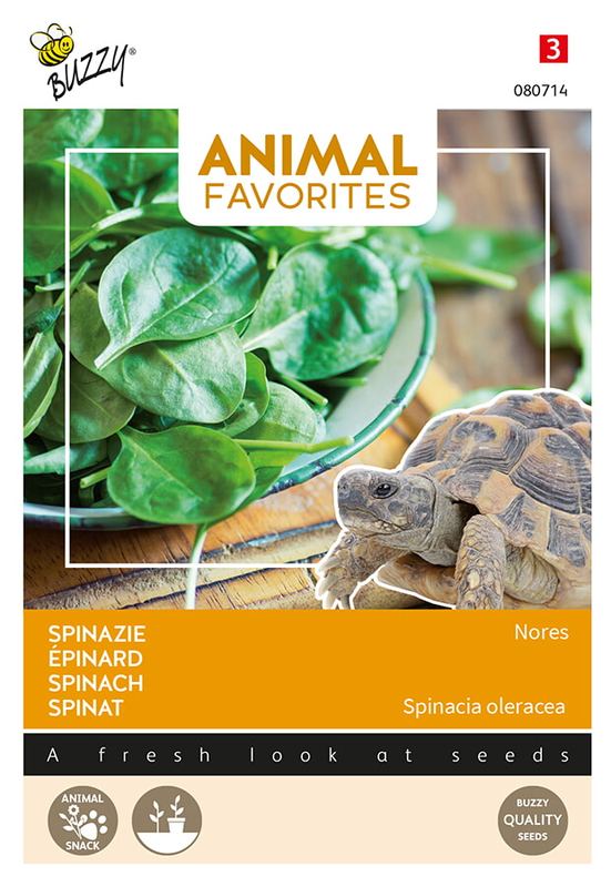 Buzzy® Animal Favorites, Épinard Nores - Schildpadden