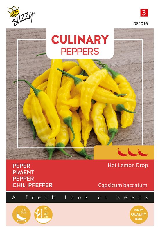 Buzzy® Culinary Peppers Hot lemon drop aji