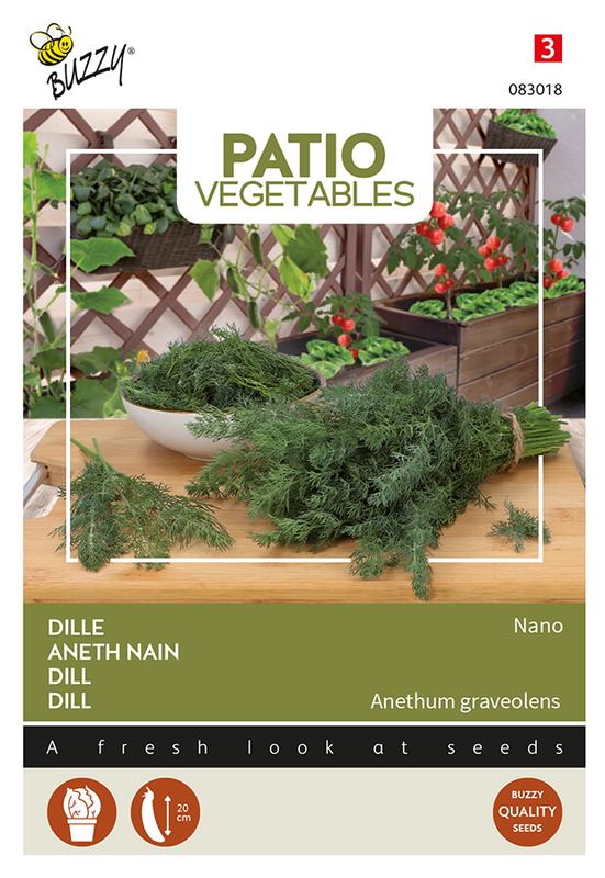 Buzzy® Patio Veggies, Dille nano