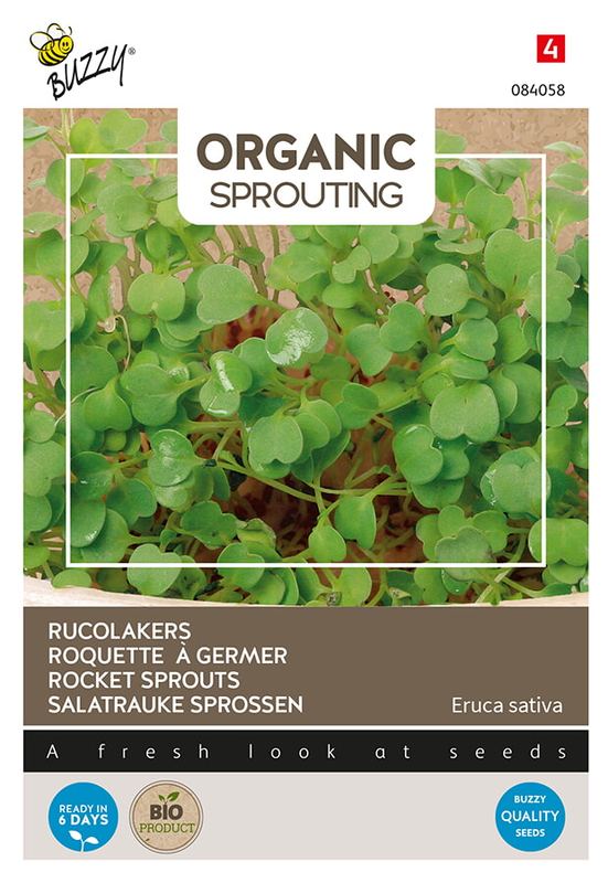 Buzzy® Organic Sprouting Rucolakers (BIO)