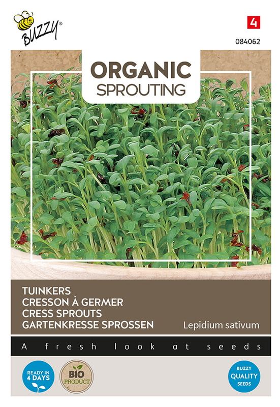 Buzzy® Organic Sprouting Cresson (BIO)
