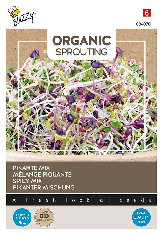 Buzzy® Organic Sprouting Salademengsel pikant (BIO)