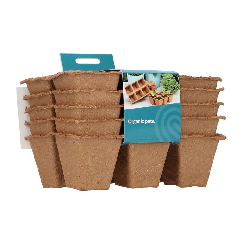SOGO Biologische pots 6x6cm 5 strips à 6st.