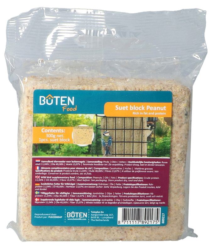 Bûten Food Vetblok Pinda 300g
