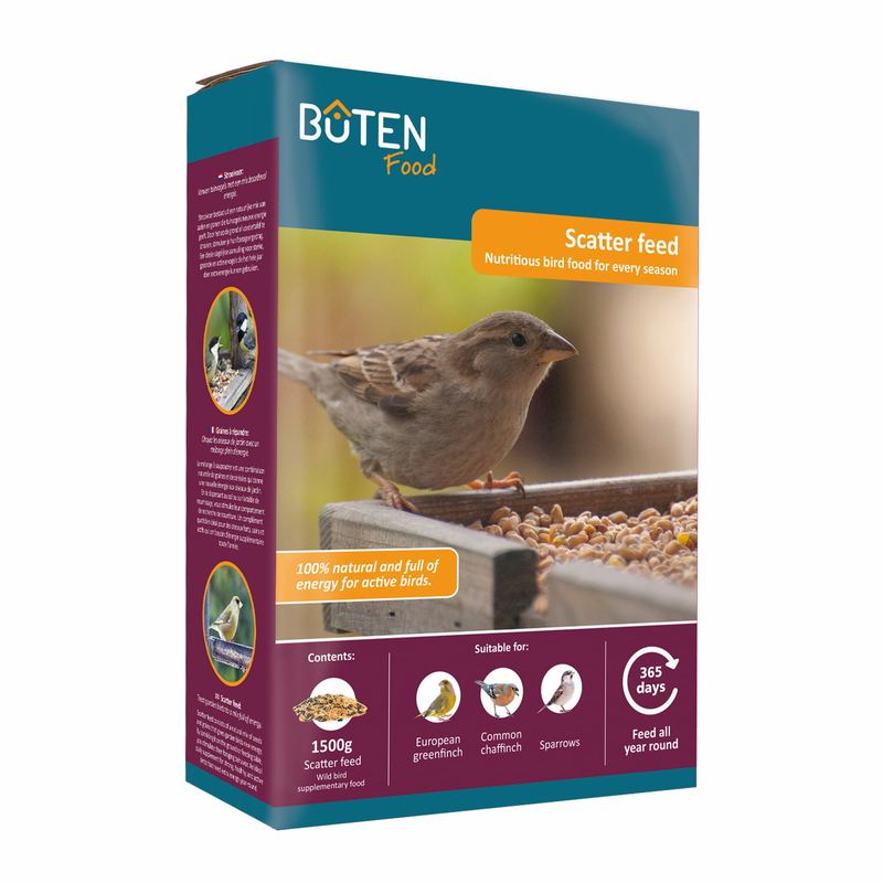 Bûten Food Strooivoer grootverpakking 2.25 kg all year round